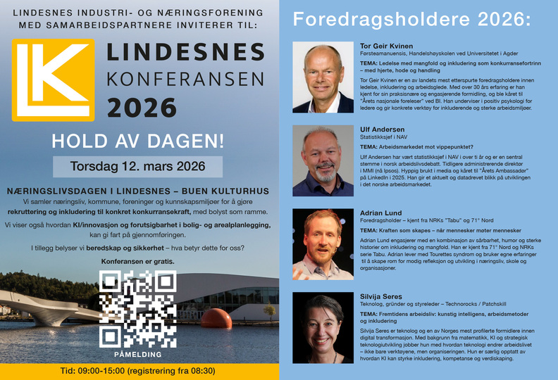 Lindesneskonferansen 2026 