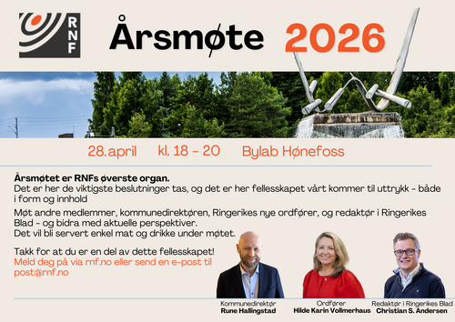 Disse møter du på RNF sitt årsmøte