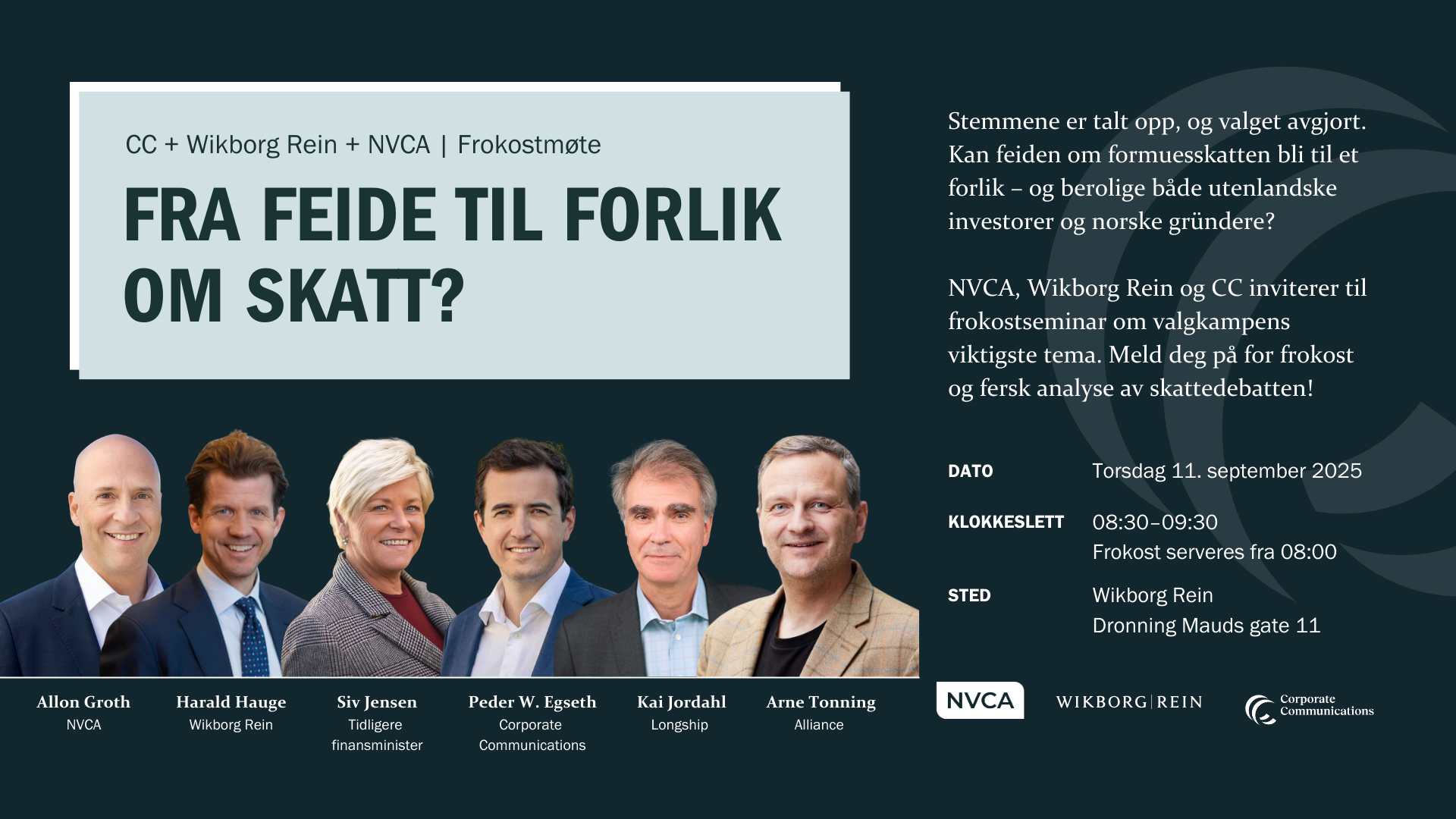 Fra feide til forlik om skatt?
