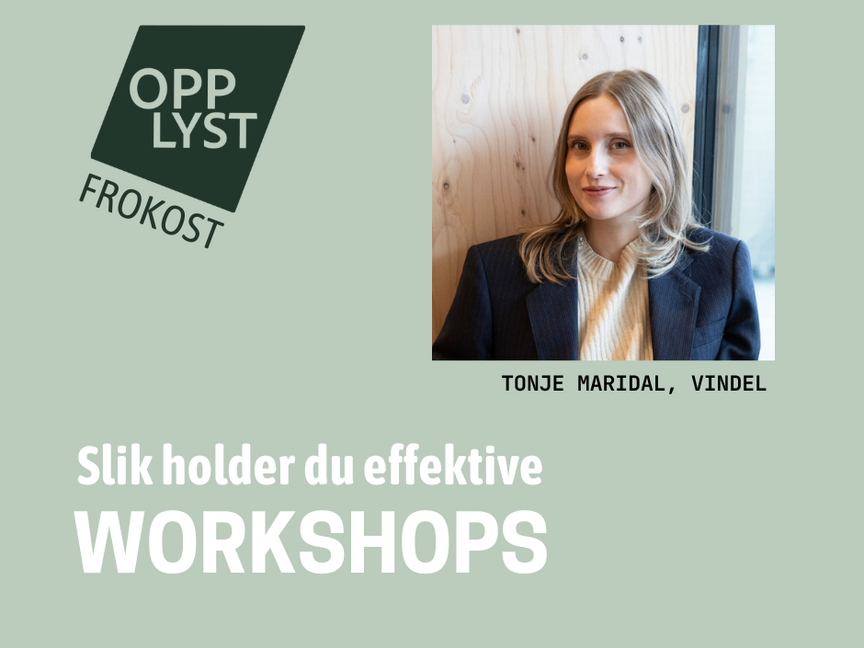 Opplyst Frokost - Slik holder du effektive Workshops