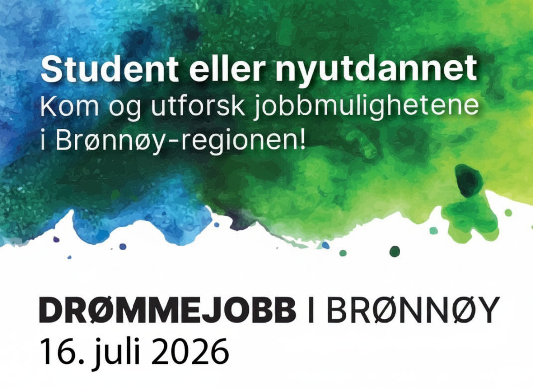 Drømmejobb i Brønnøy 2026
