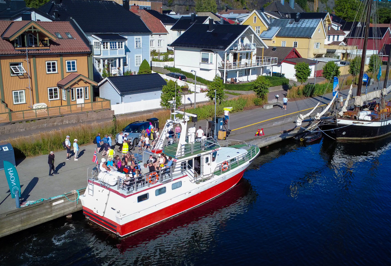 Besøk Langøya med NOAH sin sommerbåt.