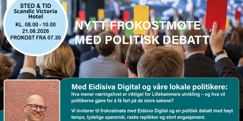 Frokostmøte - politisk næringslivsdebatt