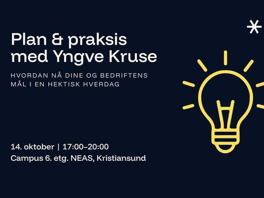 Plan og praktisk - med Yngve Kruse 